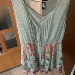 Free people silk floral dress